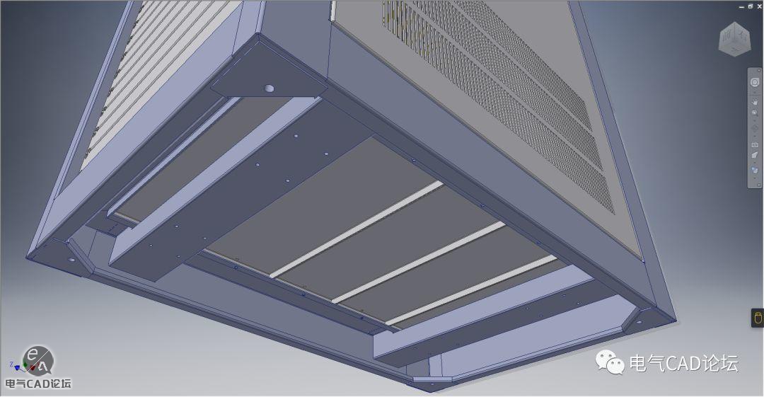 标准服务器机柜3D模型