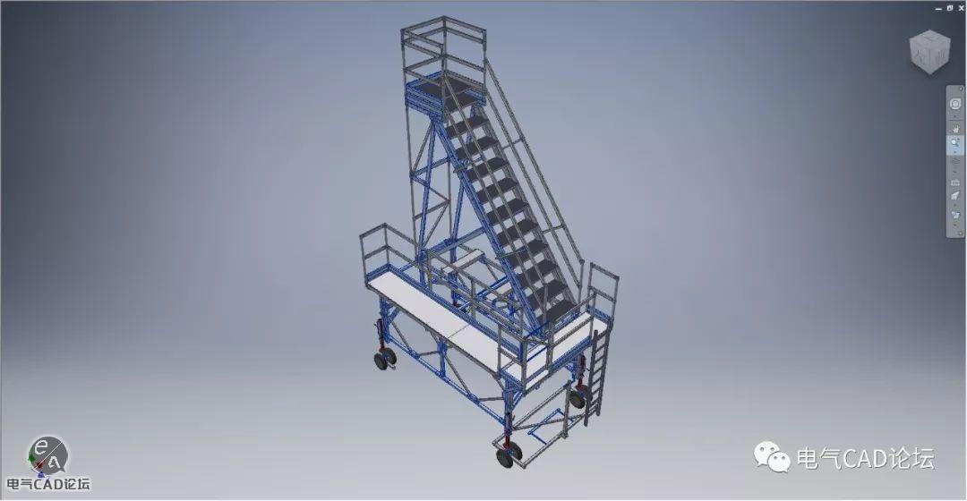 10套工业楼梯三维模型
