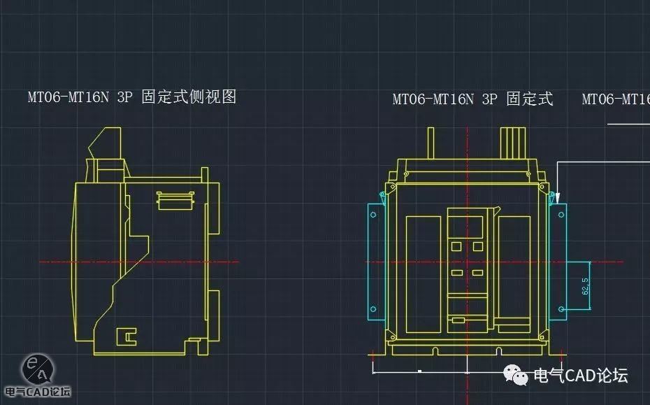 来自论坛的施耐德元件图块