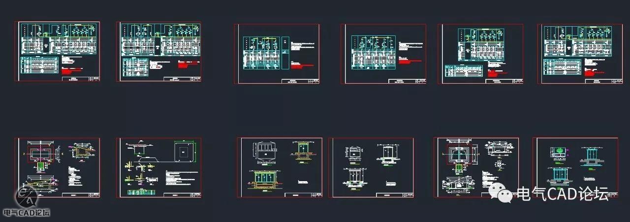 一大波电气图纸集分享：第1弹