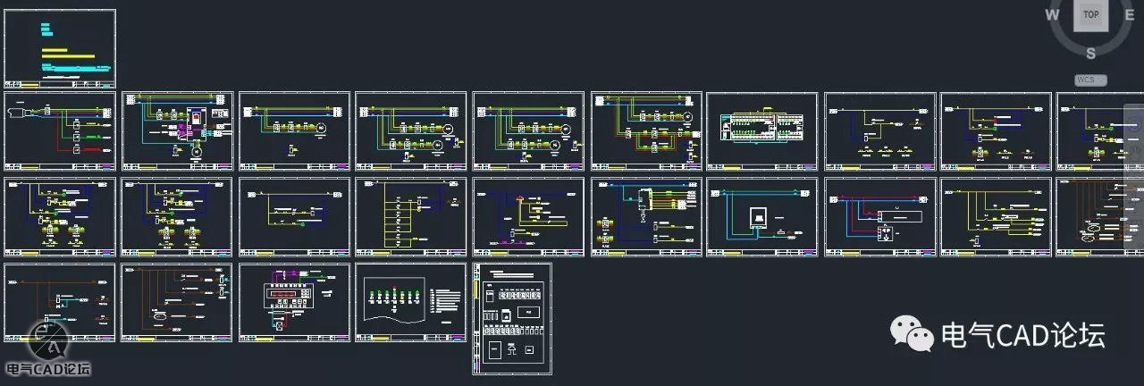 一大波电气图纸集分享：第1弹