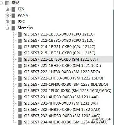 西门子S7-1200部件库EDZ