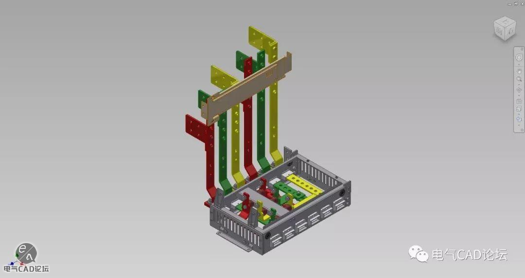 丨模型丨ABB变频器柜连接模型