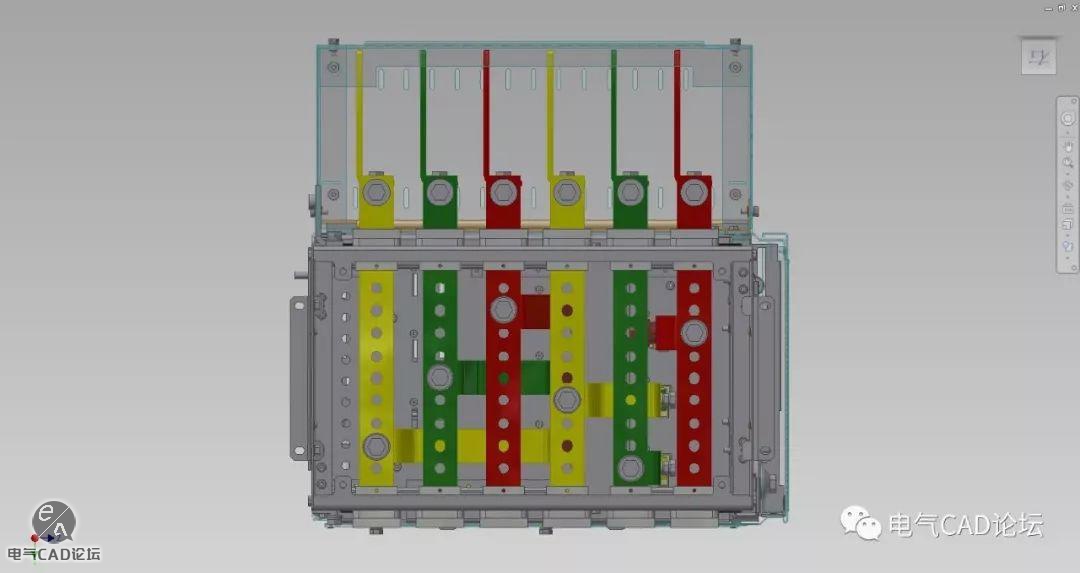 丨模型丨ABB变频器柜连接模型