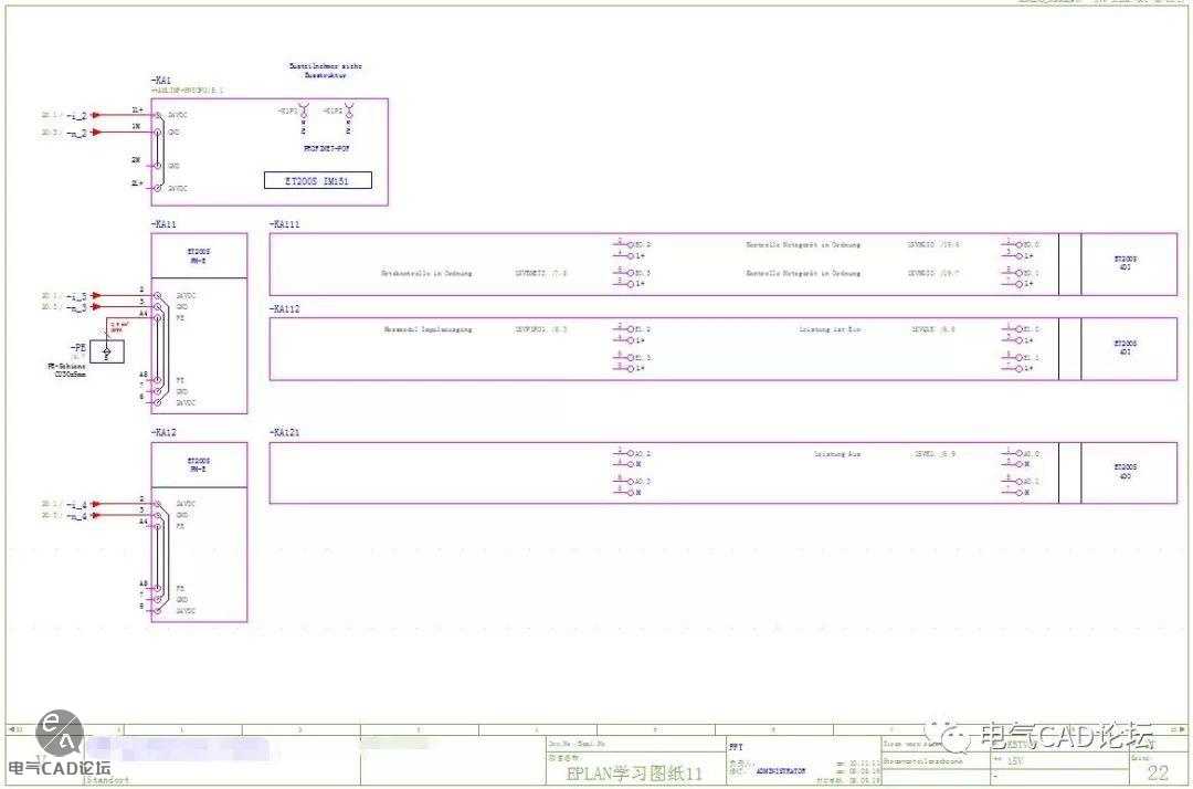 丨图纸丨EPLAN学习图纸11