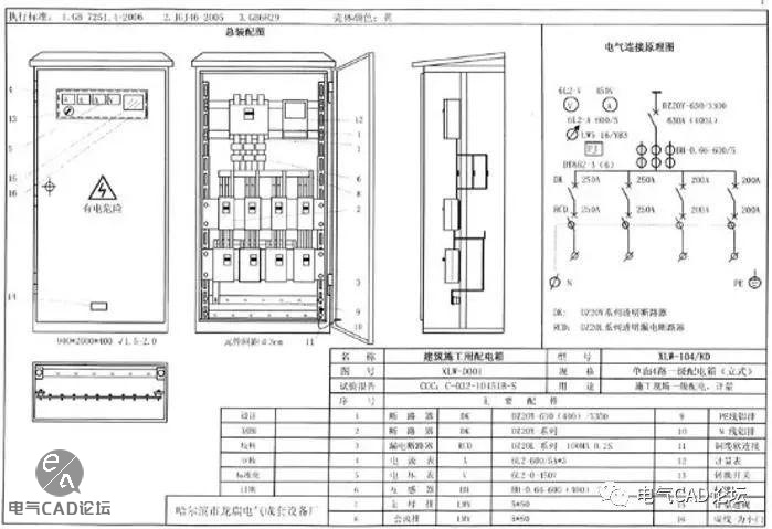 丨图纸丨配电箱/柜，标准化图纸集