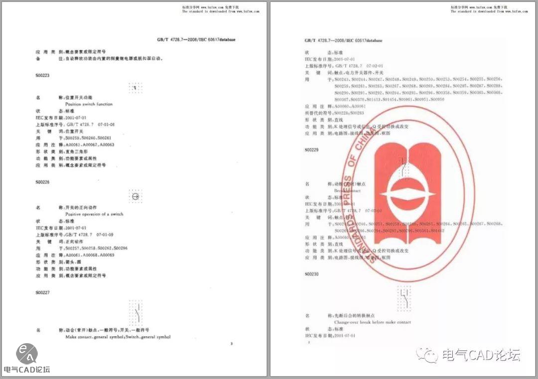 丨标准丨GB/T 4728电气简图用图形符号