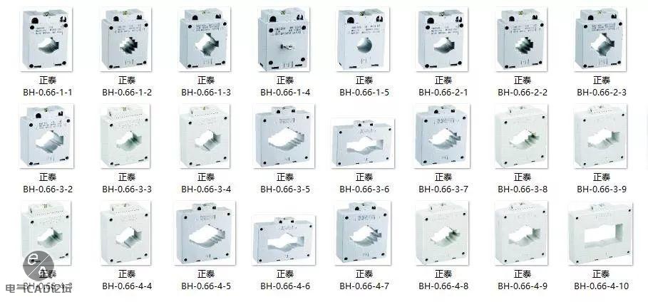 丨部件库丨正泰BH系列互感器