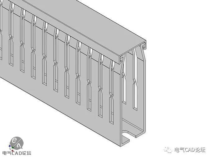 丨模型丨常用线槽三维模型