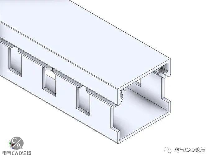 丨模型丨常用线槽三维模型