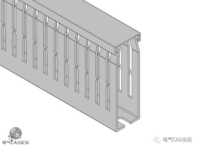 丨模型丨常用线槽三维模型