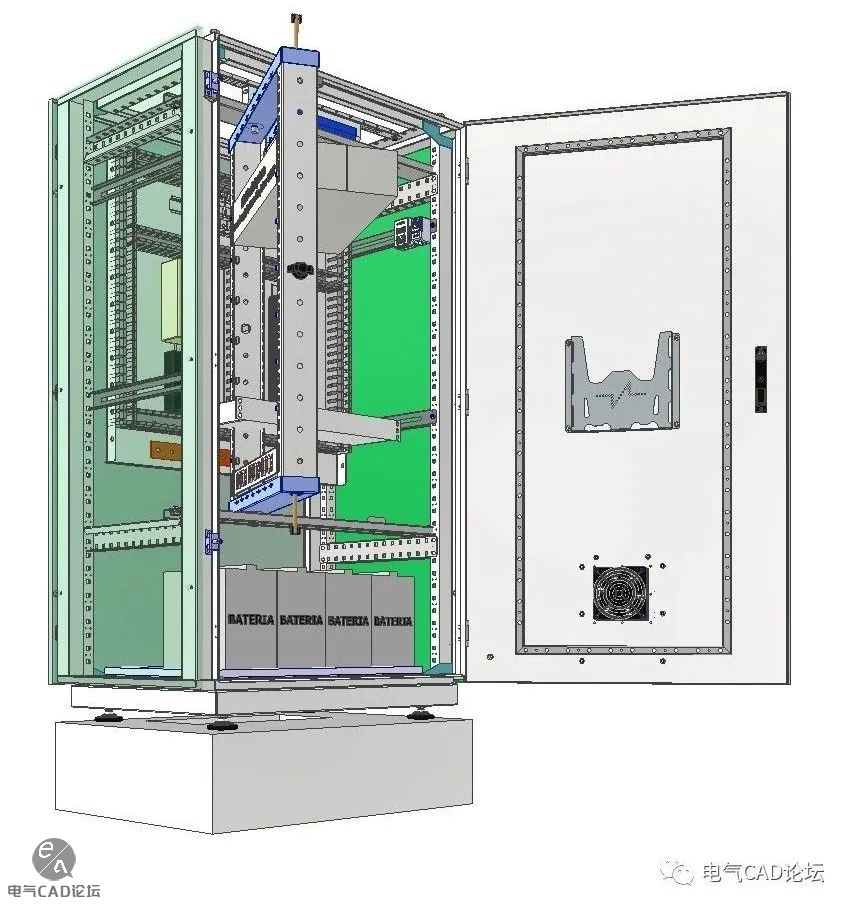 丨模型丨户外电气控制柜