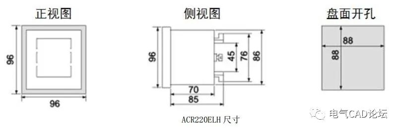 丨部件库丨安科瑞多功能电力仪表