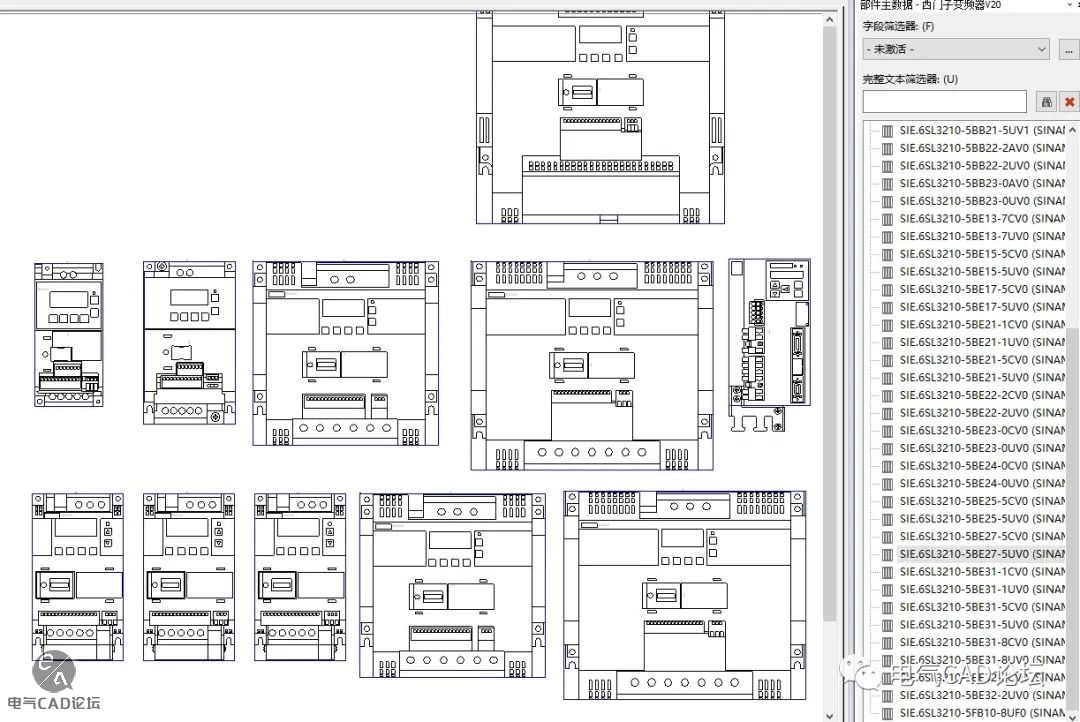 丨部件库丨西门子V20系列变频器