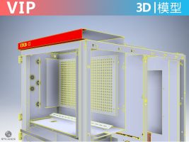 KYN28中置式开关柜结构模型