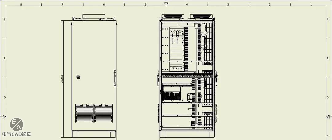 TS8系列风电控制柜模型
