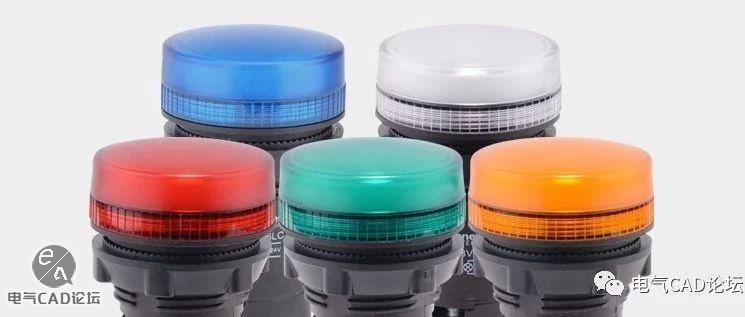 施耐德⌀22指示灯部件库