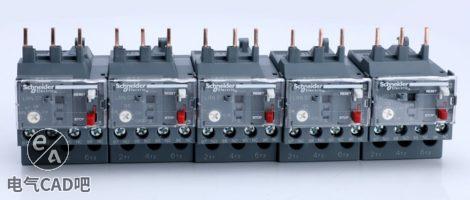 施耐德LRN系列热过载继电器部件库