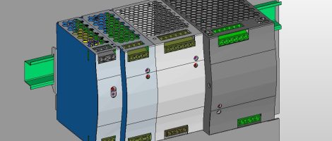 明纬WDR系列导轨式开关电源